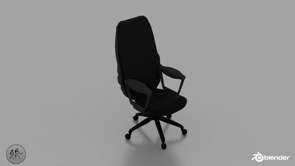 Render of Motherboard in perspective view